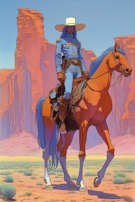 00165-104976170-_lora_Ralph Bakshi Style_1_Ralph Bakshi Style - Lieutenant Bluberry, standing on his beautiful horse, arizona landscape, Jean Gi.png